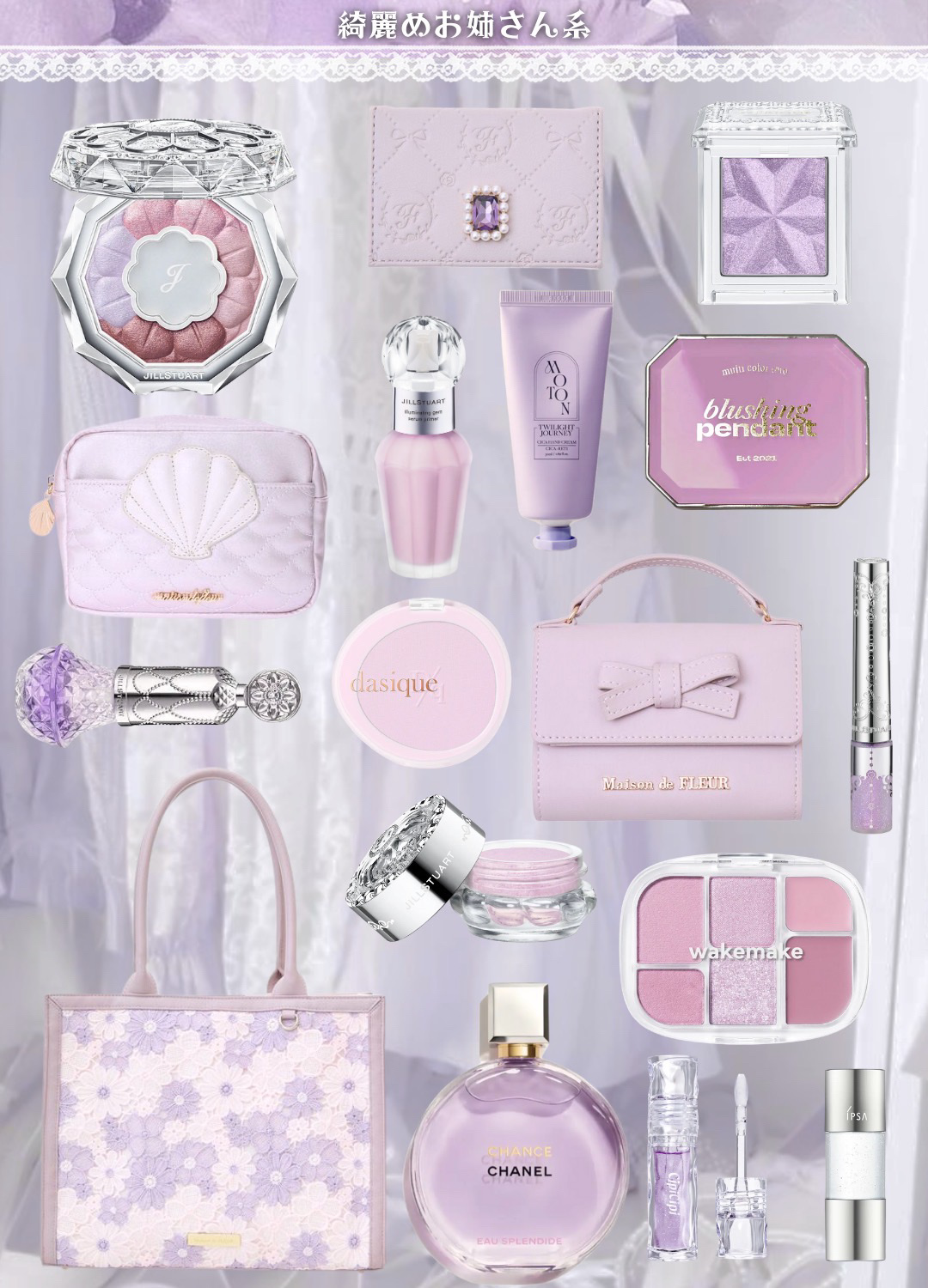 Lip &Cheek Blushing Pendant  05 ライラックバーズ/alternativestereo/ジェル・クリームチークを使ったクチコミ（2枚目）