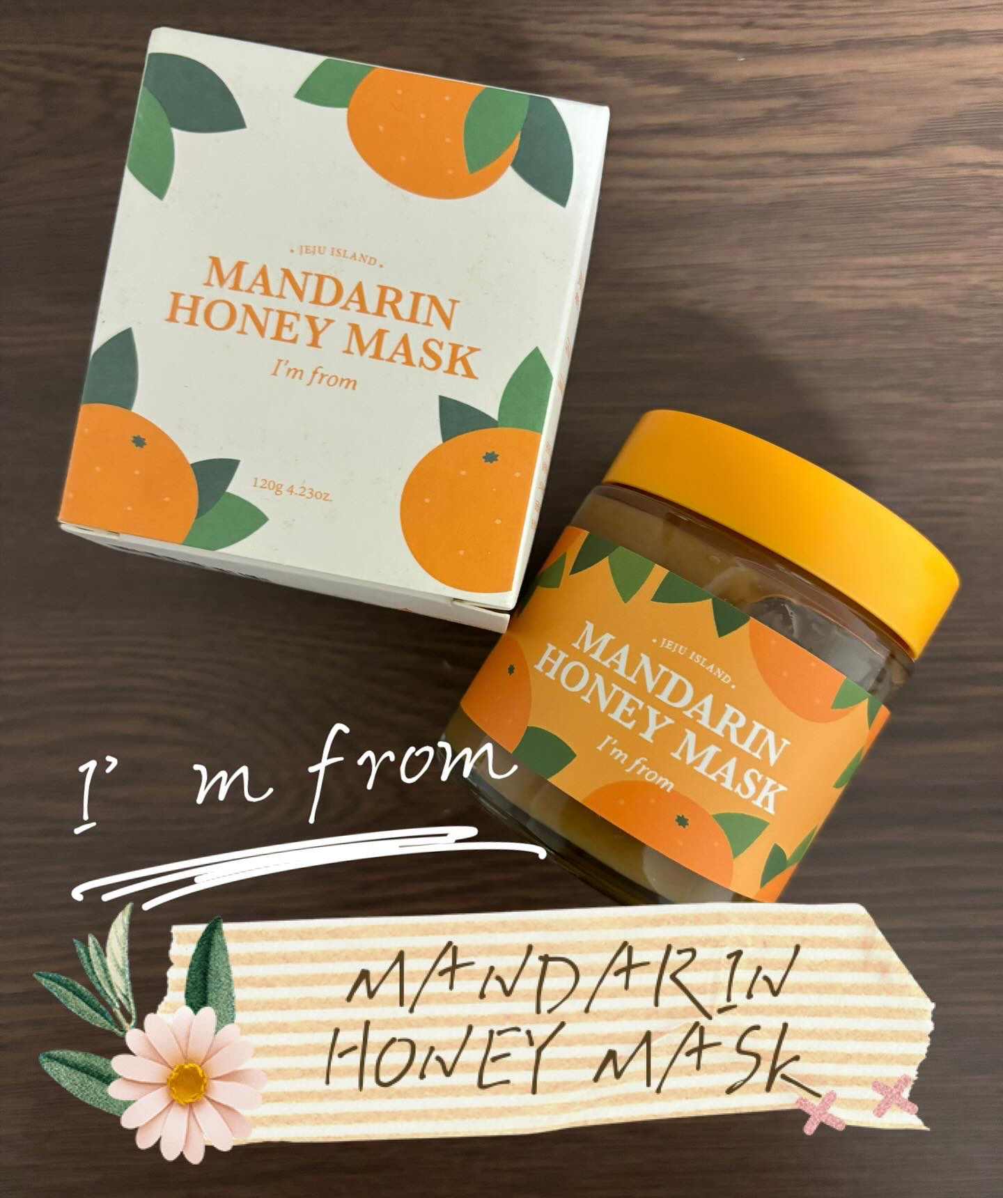 マンダリンハニーマスク/I'm from/洗い流すパック・マスクを使ったクチコミ（1枚目）