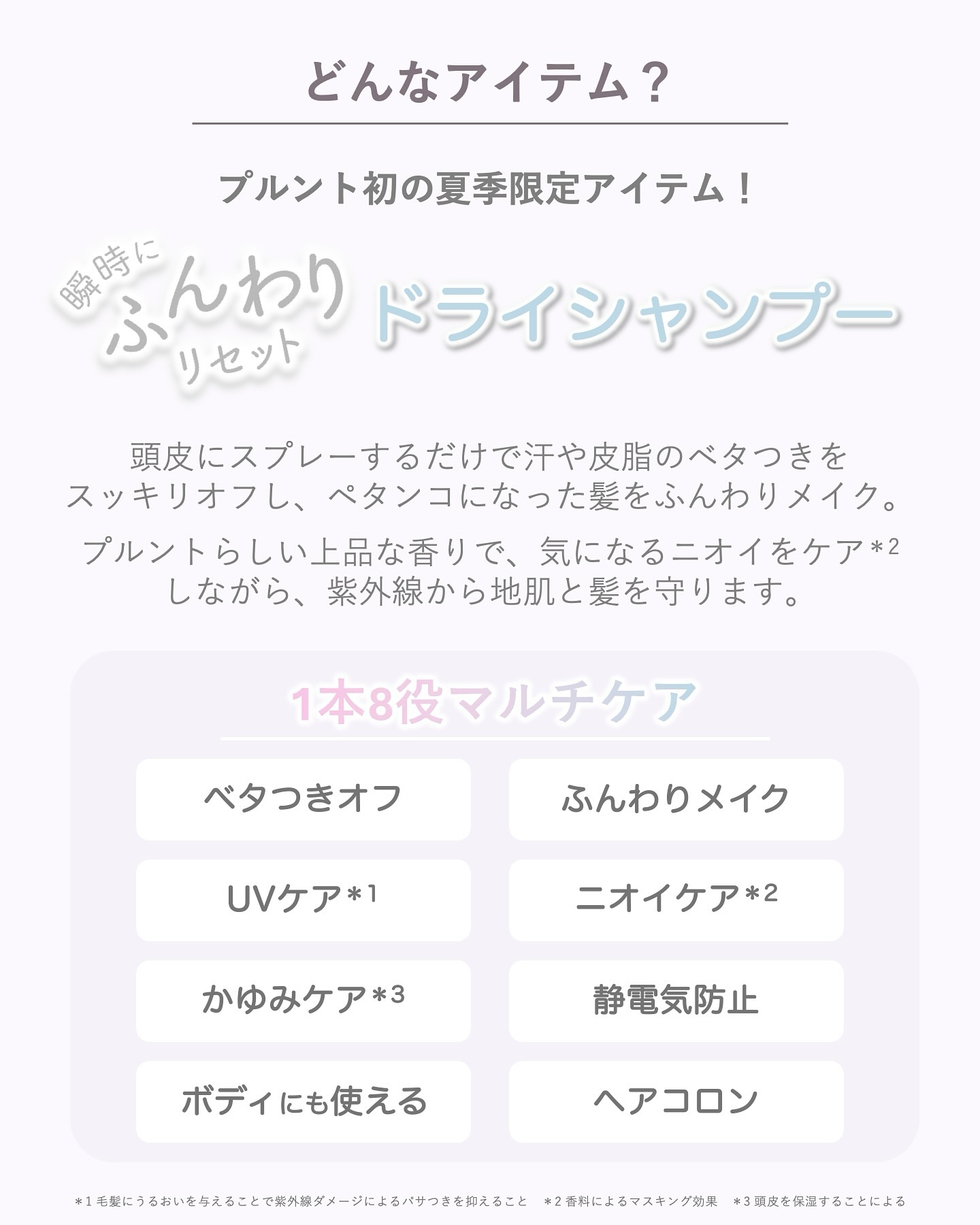 プルント　マルチケアドライシャンプー　サボンシャワー/Purunt./ドライシャンプーを使ったクチコミ（2枚目）