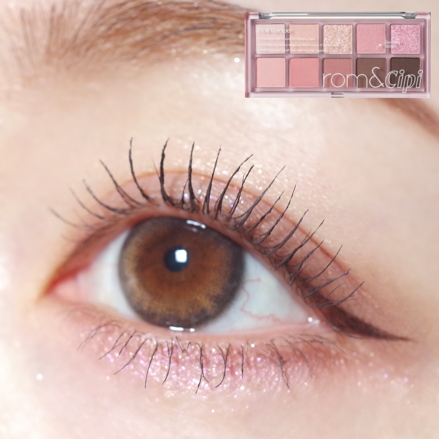 ロムシピ レシピパレット/rom&Cipi/アイシャドウパレットを使ったクチコミ（1枚目）