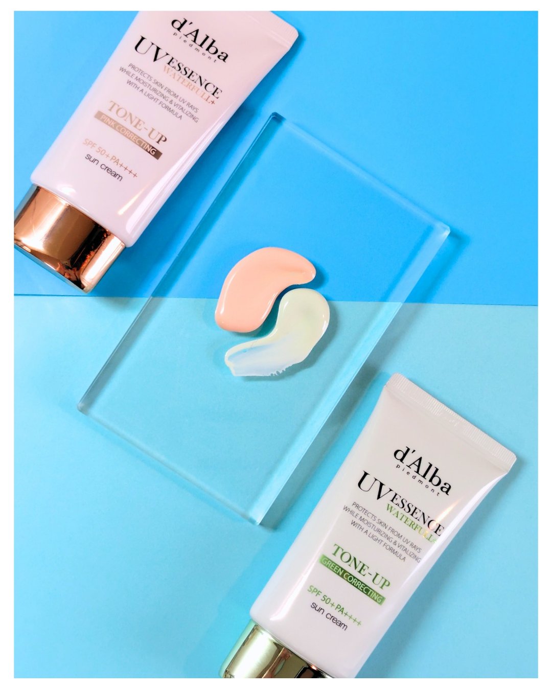 ウォータフルトーンアップサンクリーム/ダルバ/日焼け止めクリームを使ったクチコミ（3枚目）