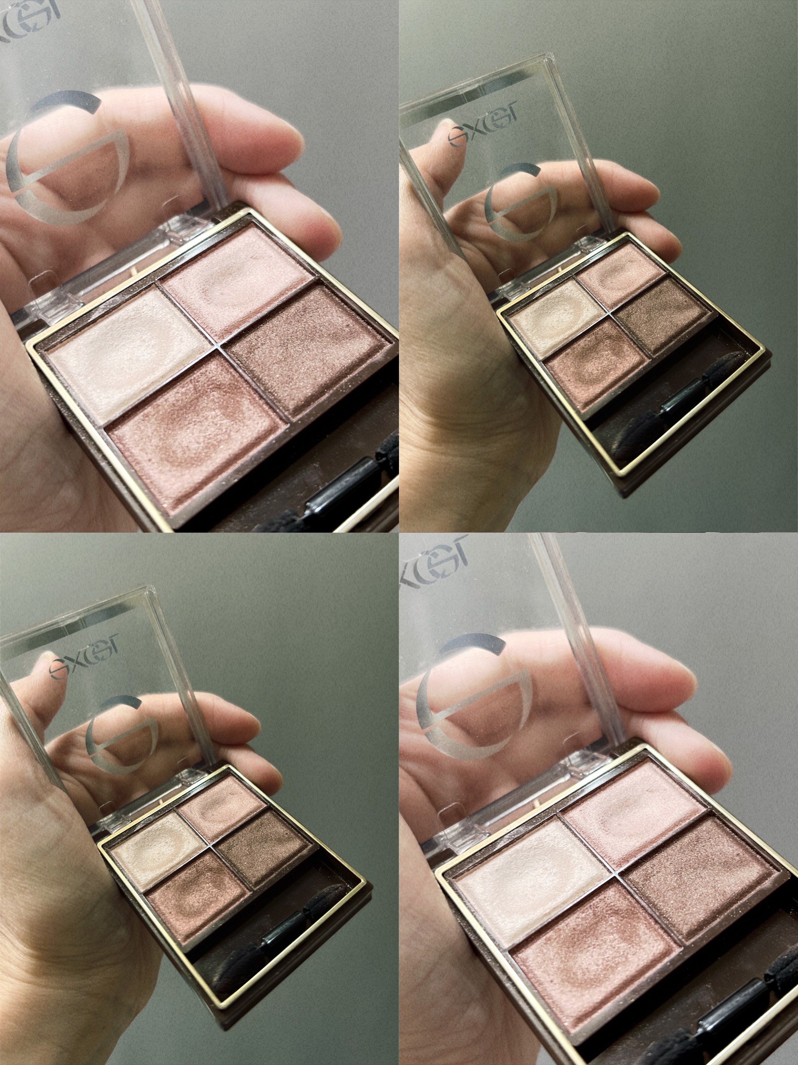 スキニーリッチシャドウ/excel/アイシャドウパレットを使ったクチコミ（1枚目）