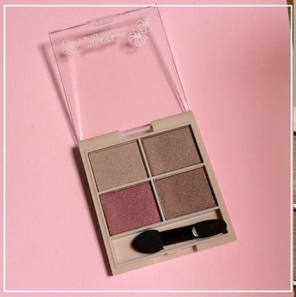 &. Wチャーム アイシャドウ2スタイルカラーパレット/DAISO/アイシャドウパレットを使ったクチコミ(5枚目)