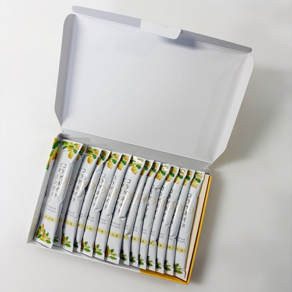 コラゲネイドビタミンゼリー(柚子レモン味)/新田ゼラチンダイレクト/美容サプリメントを使ったクチコミ(2枚目)