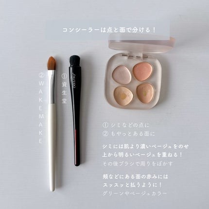 TSUTSU FUDE コンシーラーブラシ/SHISEIDO/メイクブラシを使ったクチコミ(1枚目)