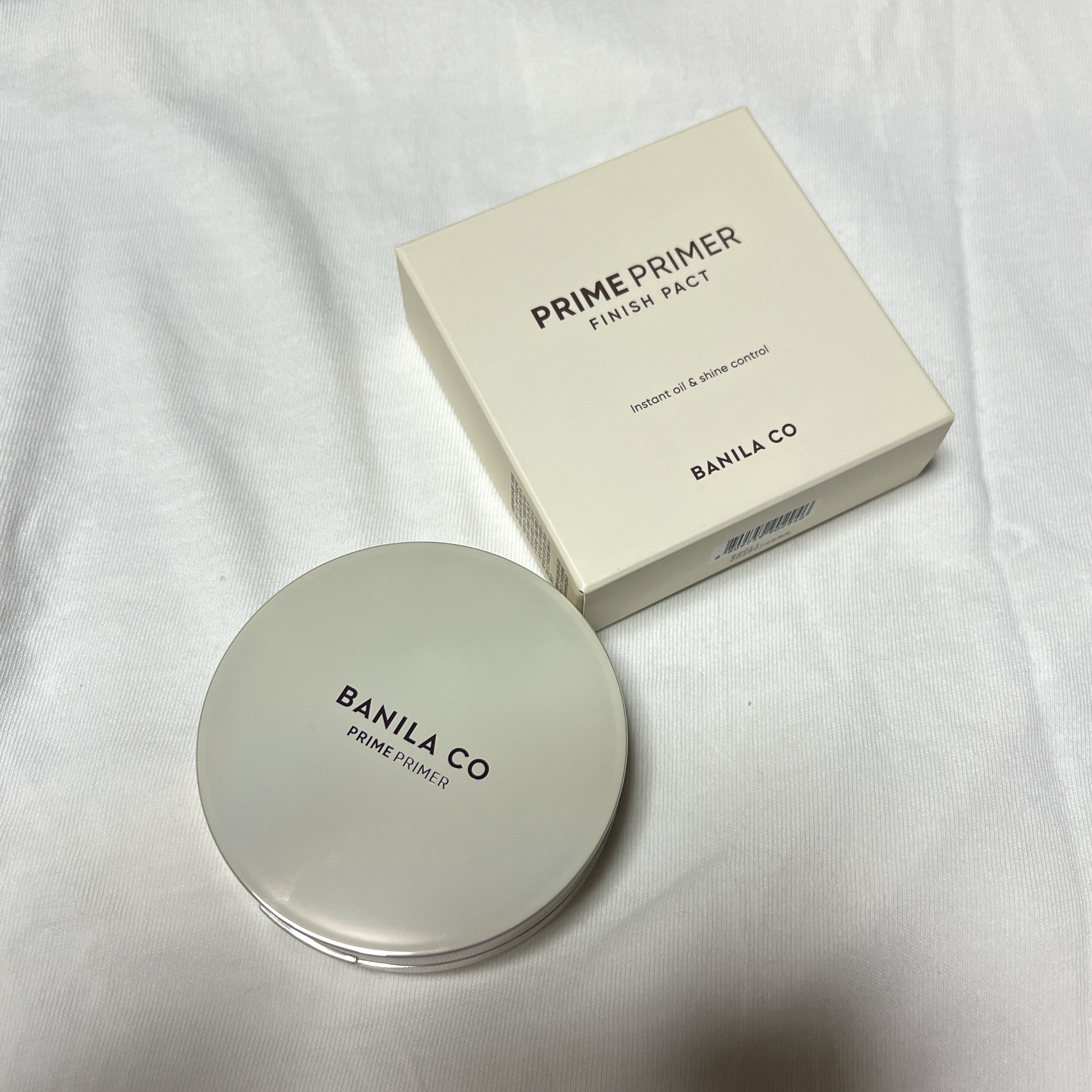 プライム プライマー フィニッシュパクト/BANILA CO/プレストパウダーを使ったクチコミ（1枚目）