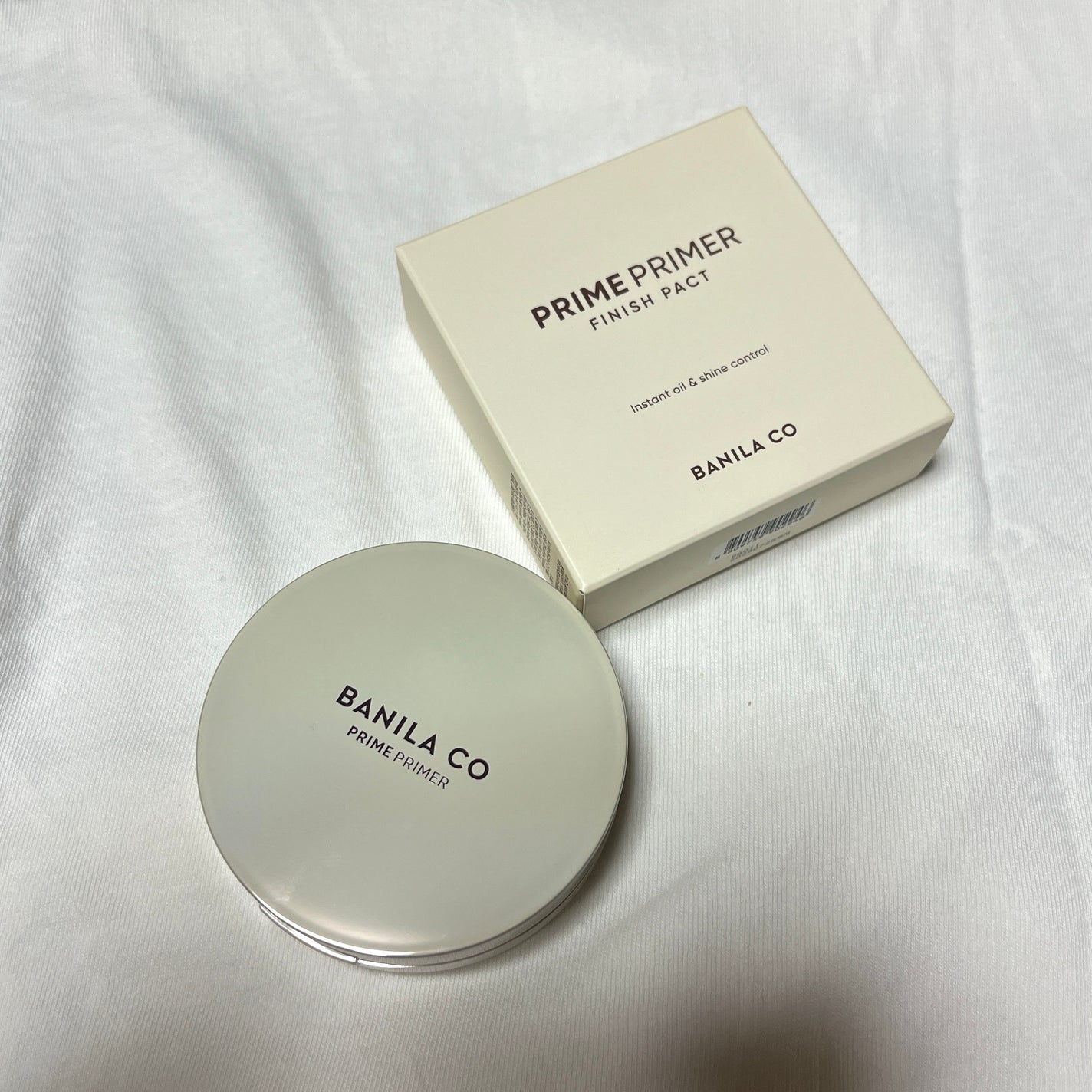 プライム プライマー フィニッシュパクト/BANILA CO/プレストパウダーを使ったクチコミ(1枚目)