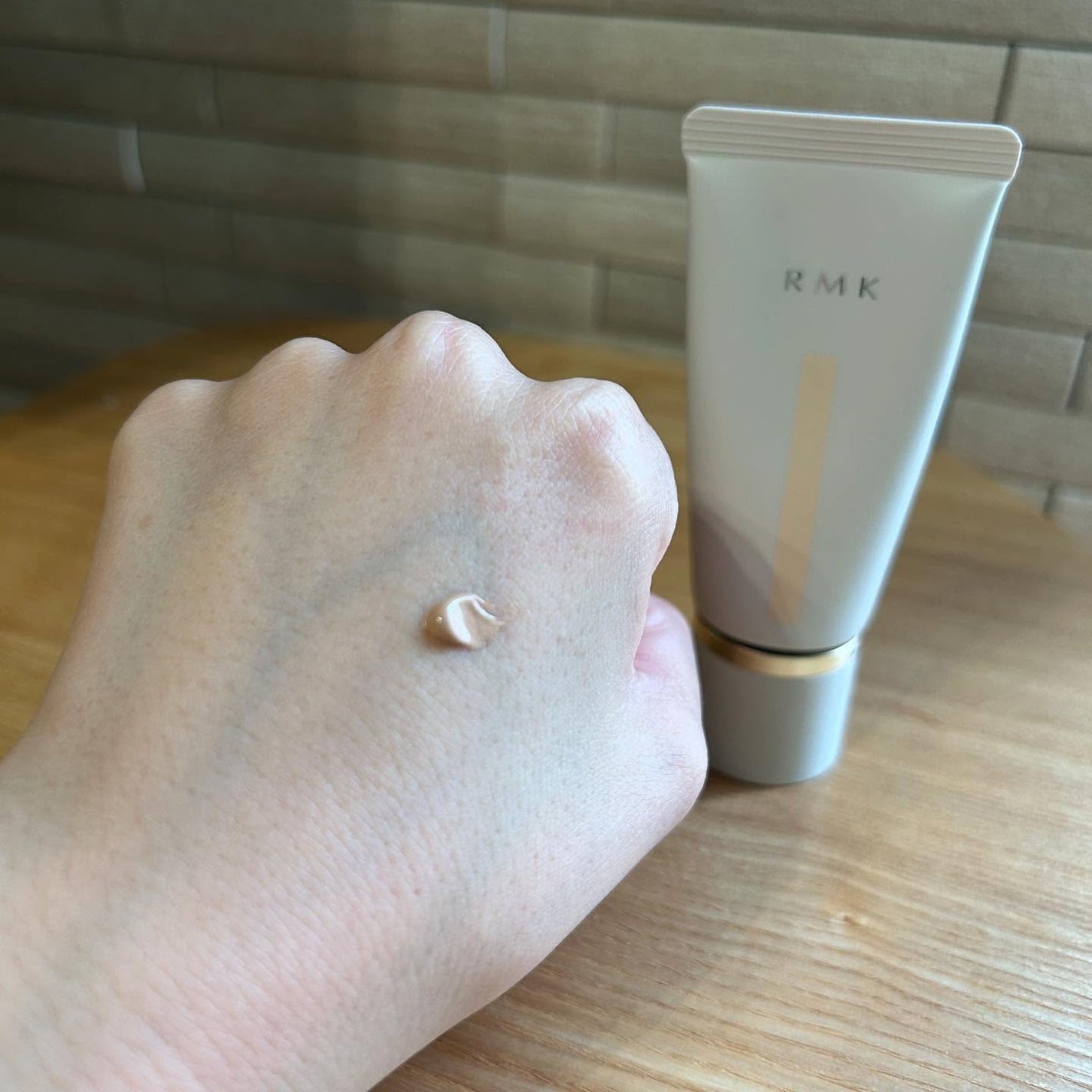 RMK クリームファンデーション アクアティックグロウ/RMK/クリーム・エマルジョンファンデーションを使ったクチコミ(2枚目)