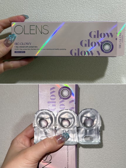 Big Glowy 1day/OLENS/ワンデー(1DAY)カラコンを使ったクチコミ(3枚目)