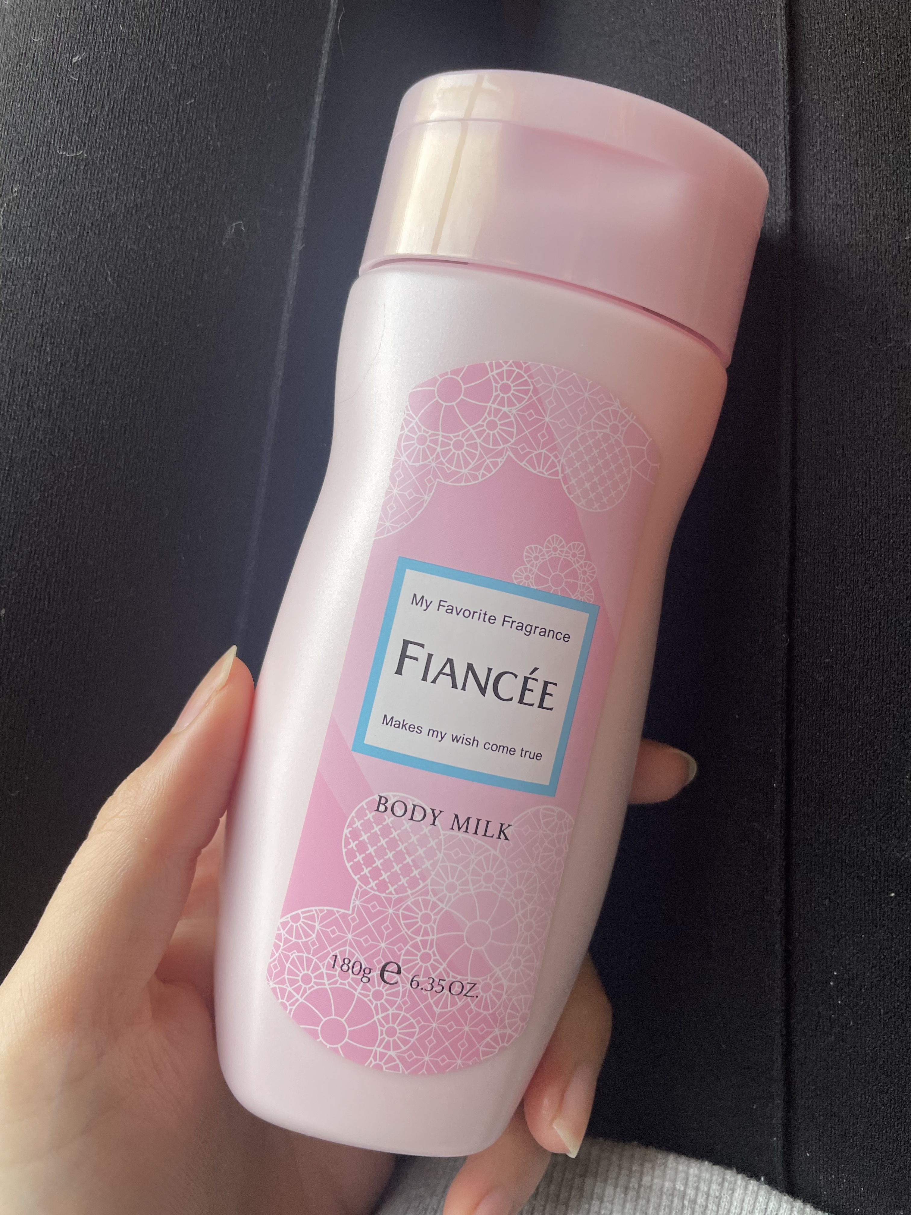 ボディミルクローション ピュアシャンプーの香り/フィアンセ/ボディローションを使ったクチコミ（1枚目）