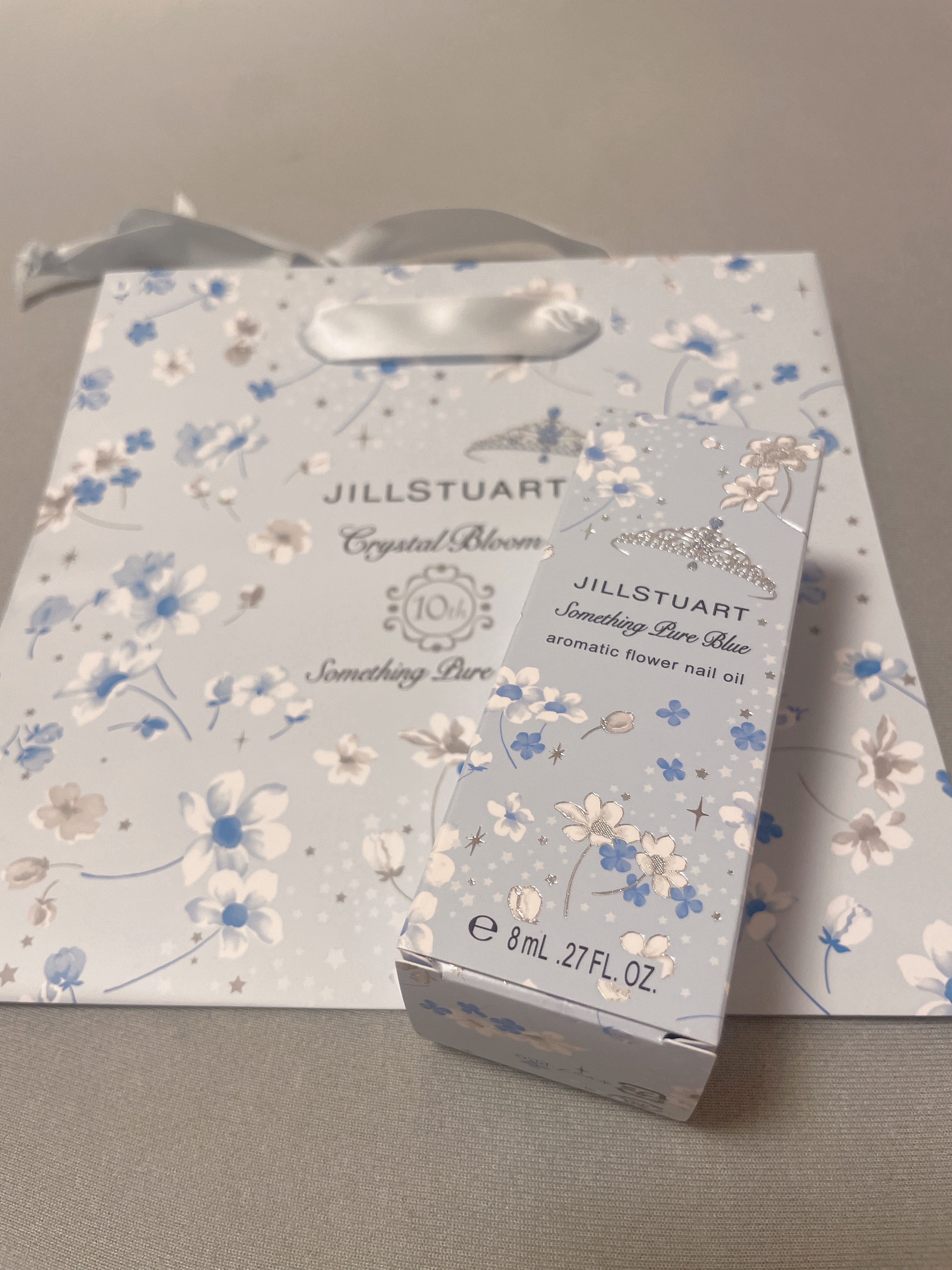 ジルスチュアート サムシングピュアブルー アロマティックフラワー ネイルオイル/JILL STUART/ネイルオイル・トリートメントを使ったクチコミ（1枚目）
