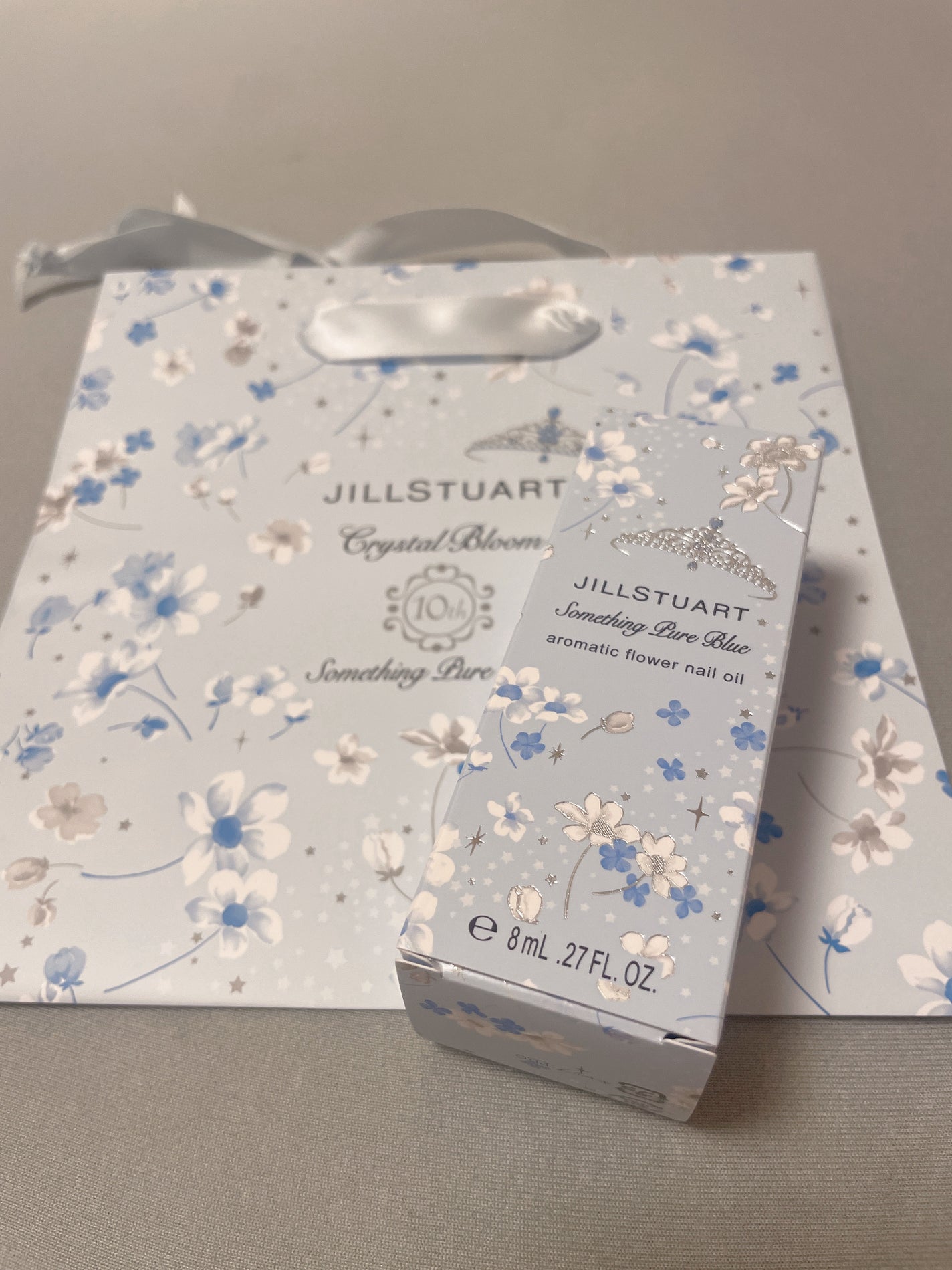 ジルスチュアート サムシングピュアブルー アロマティックフラワー ネイルオイル/JILL STUART/ネイルオイル・トリートメントを使ったクチコミ(1枚目)