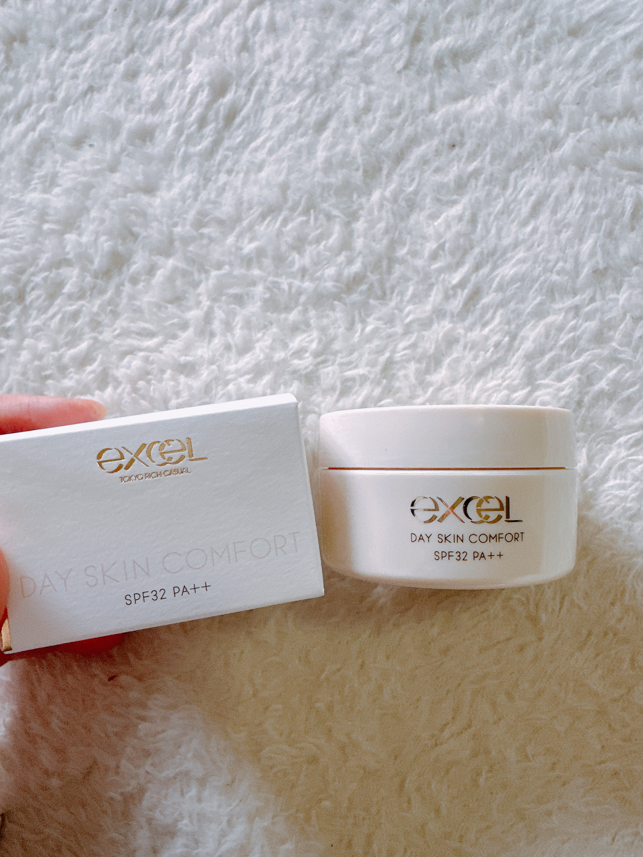 デイスキンコンフォート/excel/フェイスクリームを使ったクチコミ（1枚目）