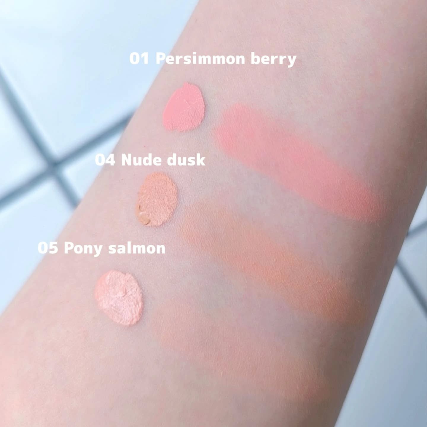 シルバーパース ムースクリーム リップ＆チーク/oiad/ジェル・クリームチークを使ったクチコミ（3枚目）