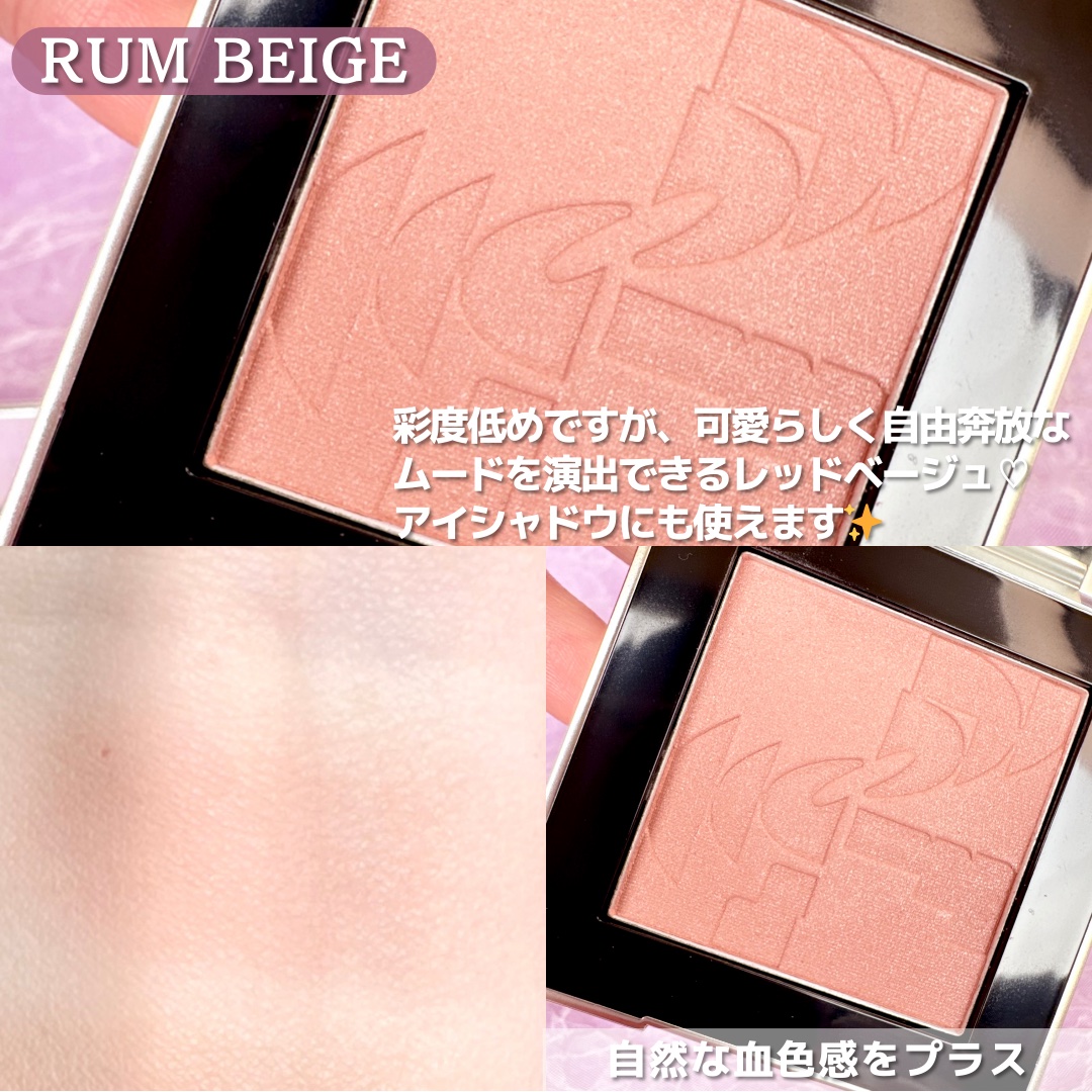 オールオーバーフェイスブラッシュ/TWO SLASH FOUR/パウダーチークを使ったクチコミ（3枚目）