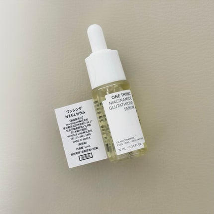 ナイアシンアミドグルタチオンセラム/ONE THING/美容液を使ったクチコミ(1枚目)