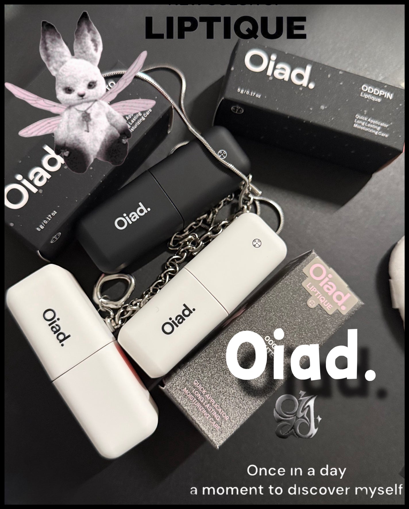 リップティーク/oiad/口紅を使ったクチコミ(1枚目)