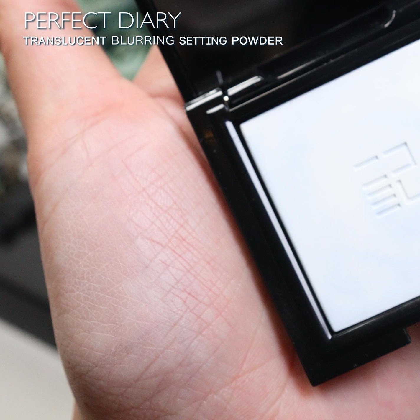 トランスルーシェント ブルーリング セッティング パウダー/PERFECT DIARY/プレストパウダーを使ったクチコミ(2枚目)