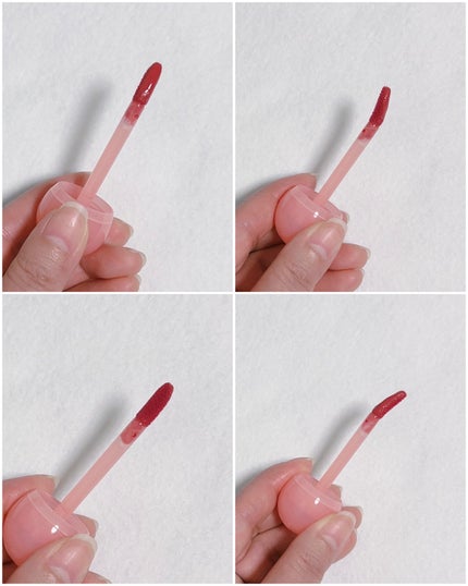 ジューシーデューイグロウティント/dasique/リップティントを使ったクチコミ(4枚目)