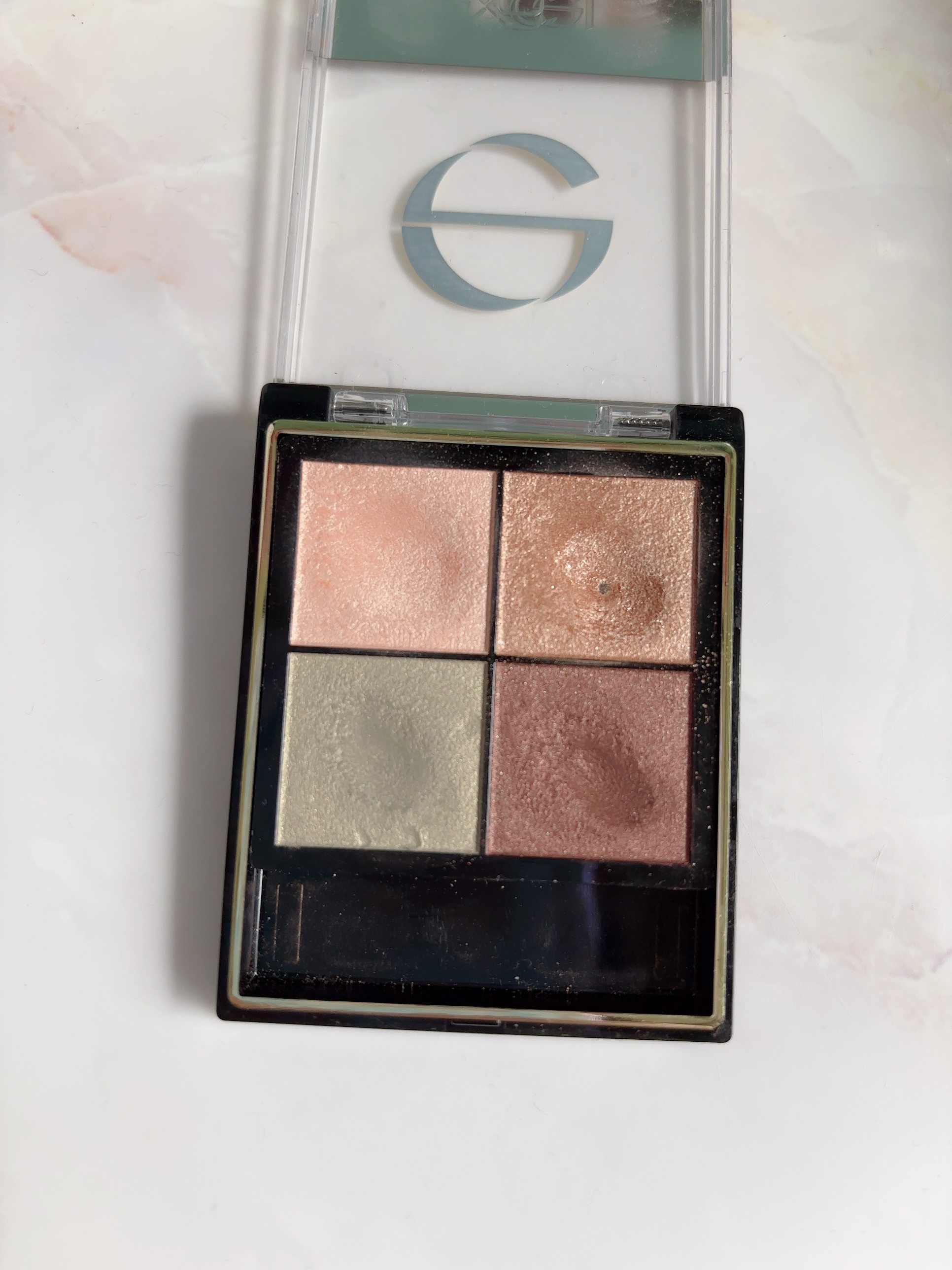 リアルクローズシャドウ/excel/アイシャドウパレットを使ったクチコミ（2枚目）