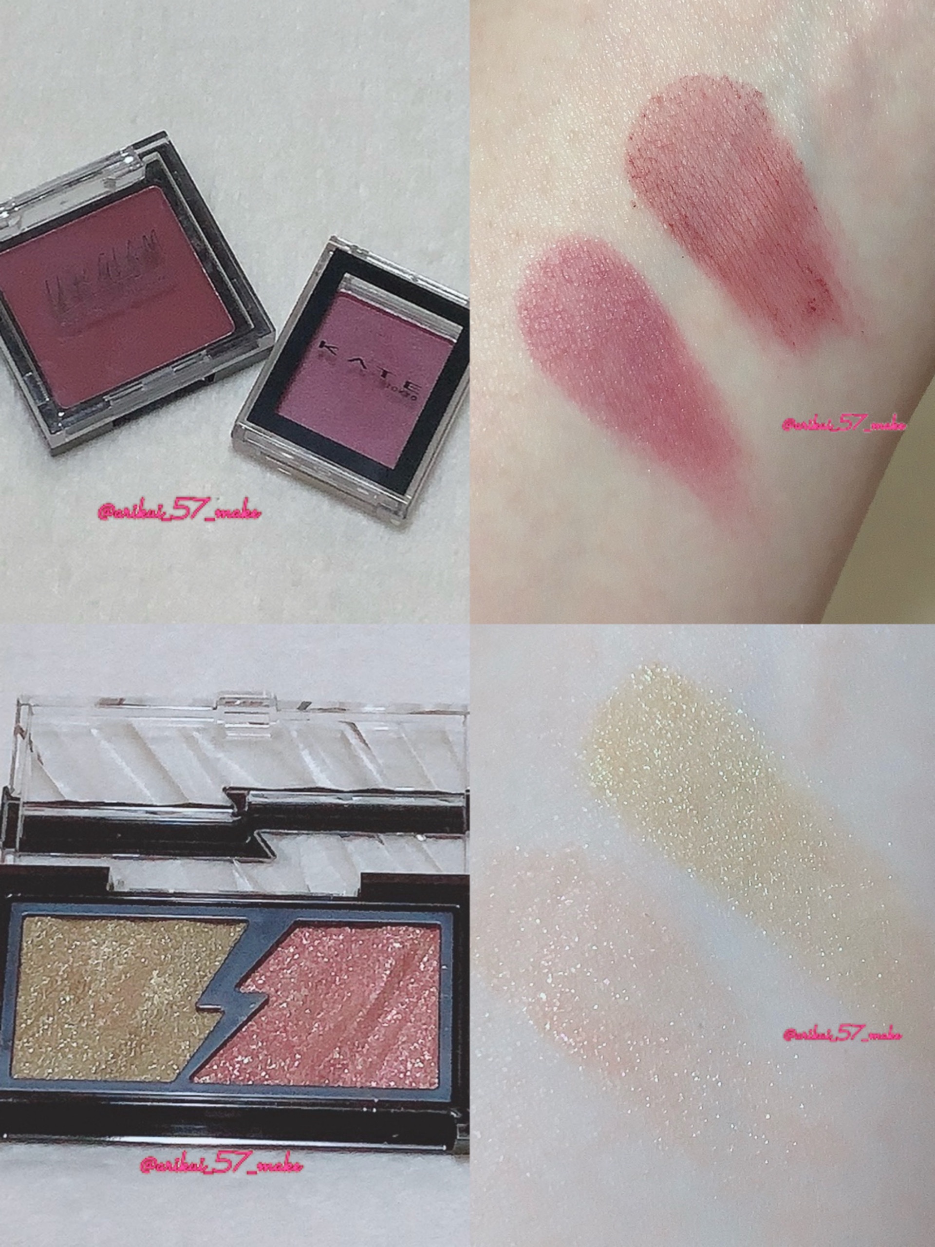 UR GLAM　POWDER EYESHADOW/U R GLAM/単色アイシャドウを使ったクチコミ（3枚目）