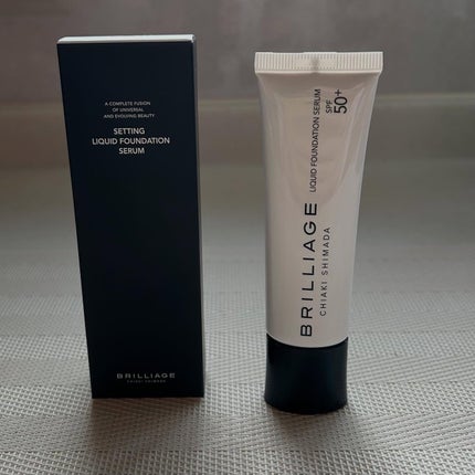 セッティング リキッドファンデーション セラム/ブリリアージュ/リキッドファンデーションを使ったクチコミ(5枚目)