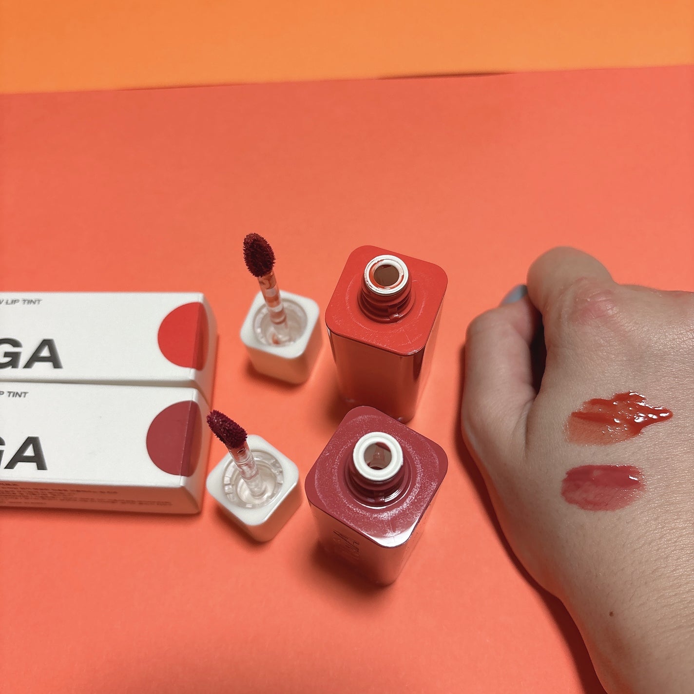 ウォーターグローリップティント/INGA/リップティントを使ったクチコミ(2枚目)