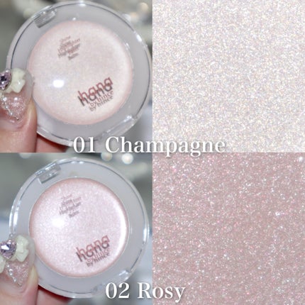 シャインハイライターバーム/hana by hince/クリームハイライトを使ったクチコミ(3枚目)