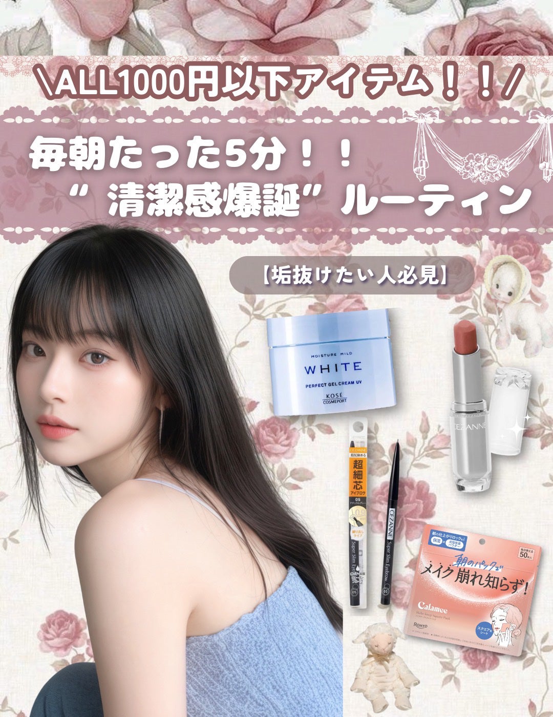 ラスティンググロスリップ/CEZANNE/口紅を使ったクチコミ(1枚目)