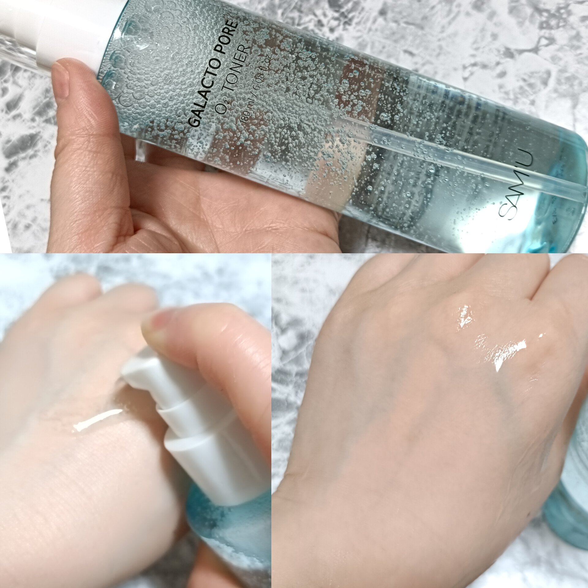 サミュ ガラクトポア オーツートナー/SAM'U/化粧水を使ったクチコミ（3枚目）