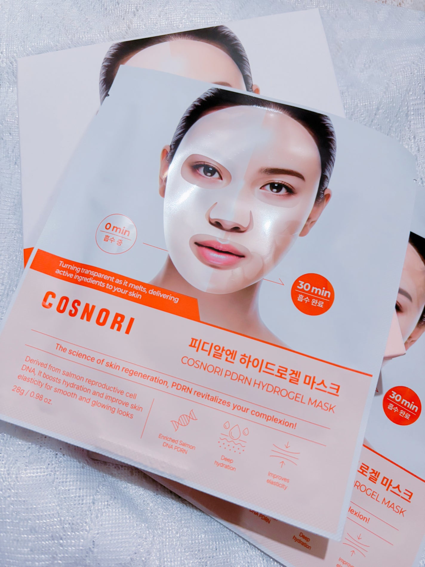 PDRN ハイドロゲルマスクパック/COSNORI/シートマスク・パックを使ったクチコミ(6枚目)