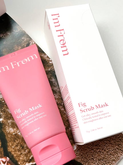 フィグスクラブマスク(チューブタイプ)/I'm from/スクラブ・ゴマージュを使ったクチコミ(4枚目)