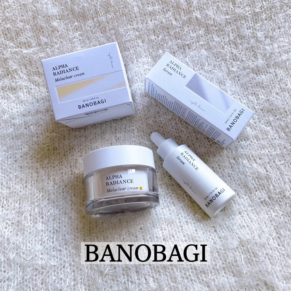 アルファラディアンスグローセラム/BANOBAGI/美容液を使ったクチコミ（1枚目）