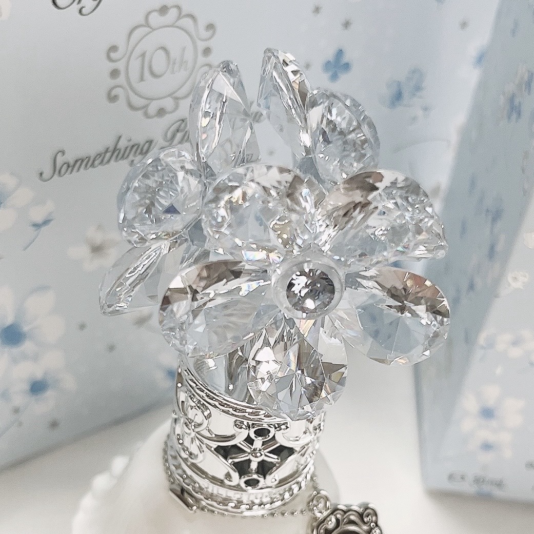 ジルスチュアート クリスタルブルーム サムシングピュアブルー  オードパルファン 10周年限定デザイン/JILL STUART/香水(レディース)を使ったクチコミ（3枚目）