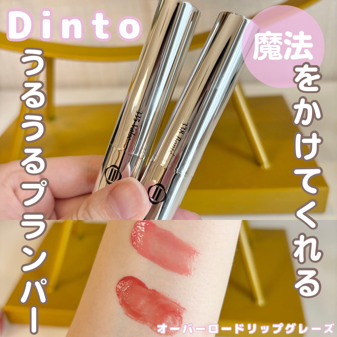 オーバーロードリップグレイズ/Dinto/口紅を使ったクチコミ（1枚目）