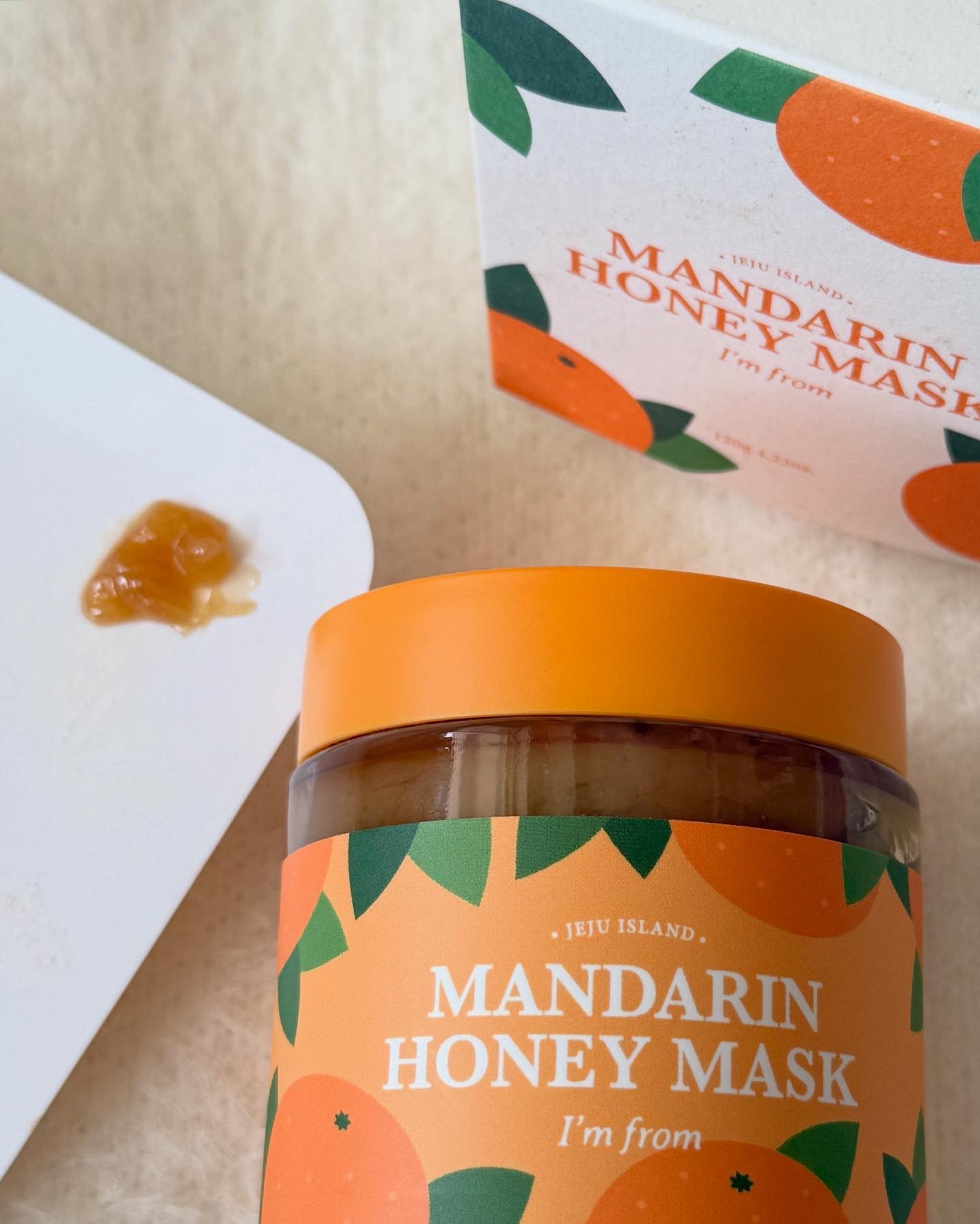 マンダリンハニーマスク/I'm from/洗い流すパック・マスクを使ったクチコミ（3枚目）