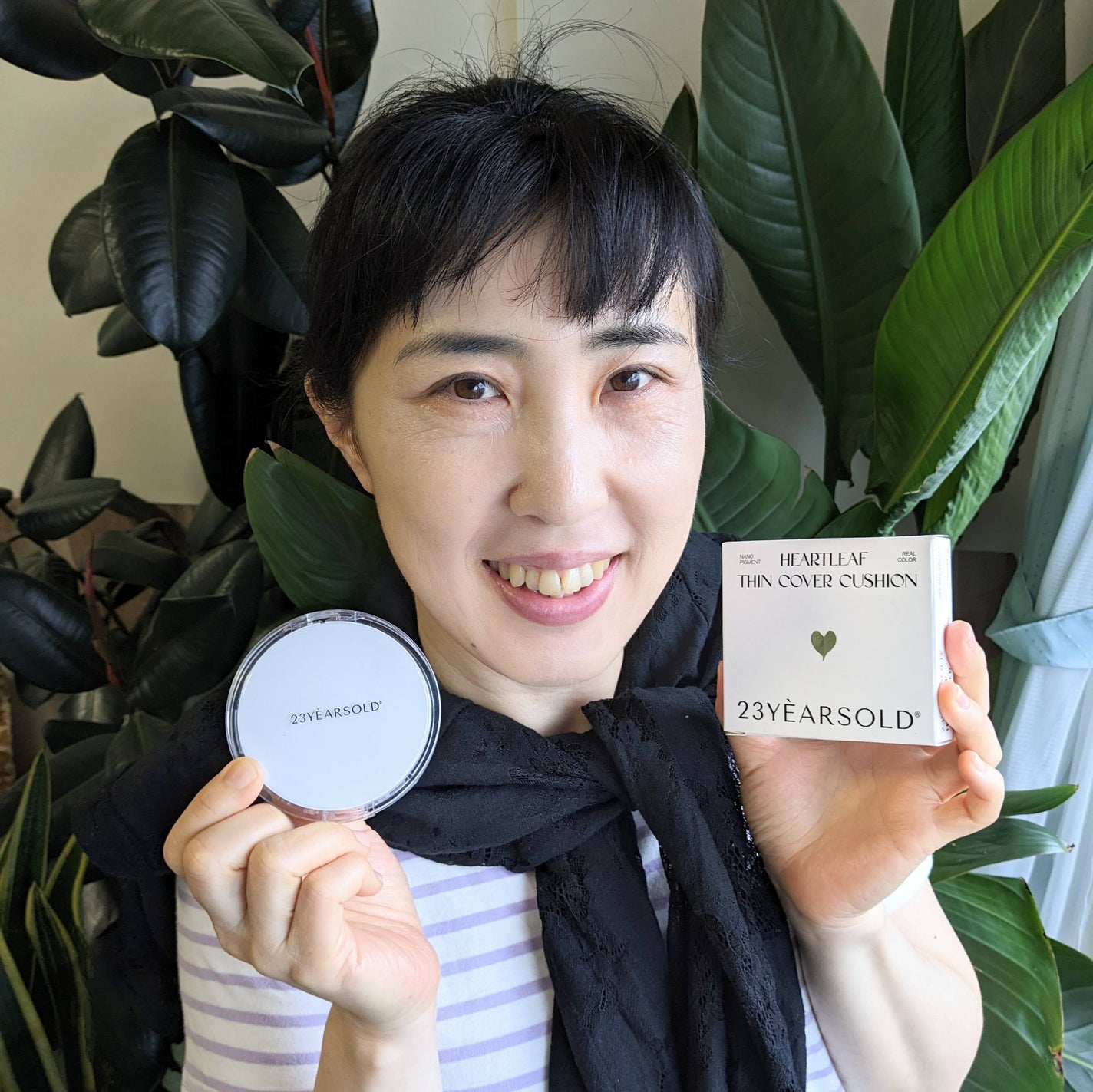 ハートリーフシーンカバークッション/23years old/クッションファンデーションを使ったクチコミ(1枚目)