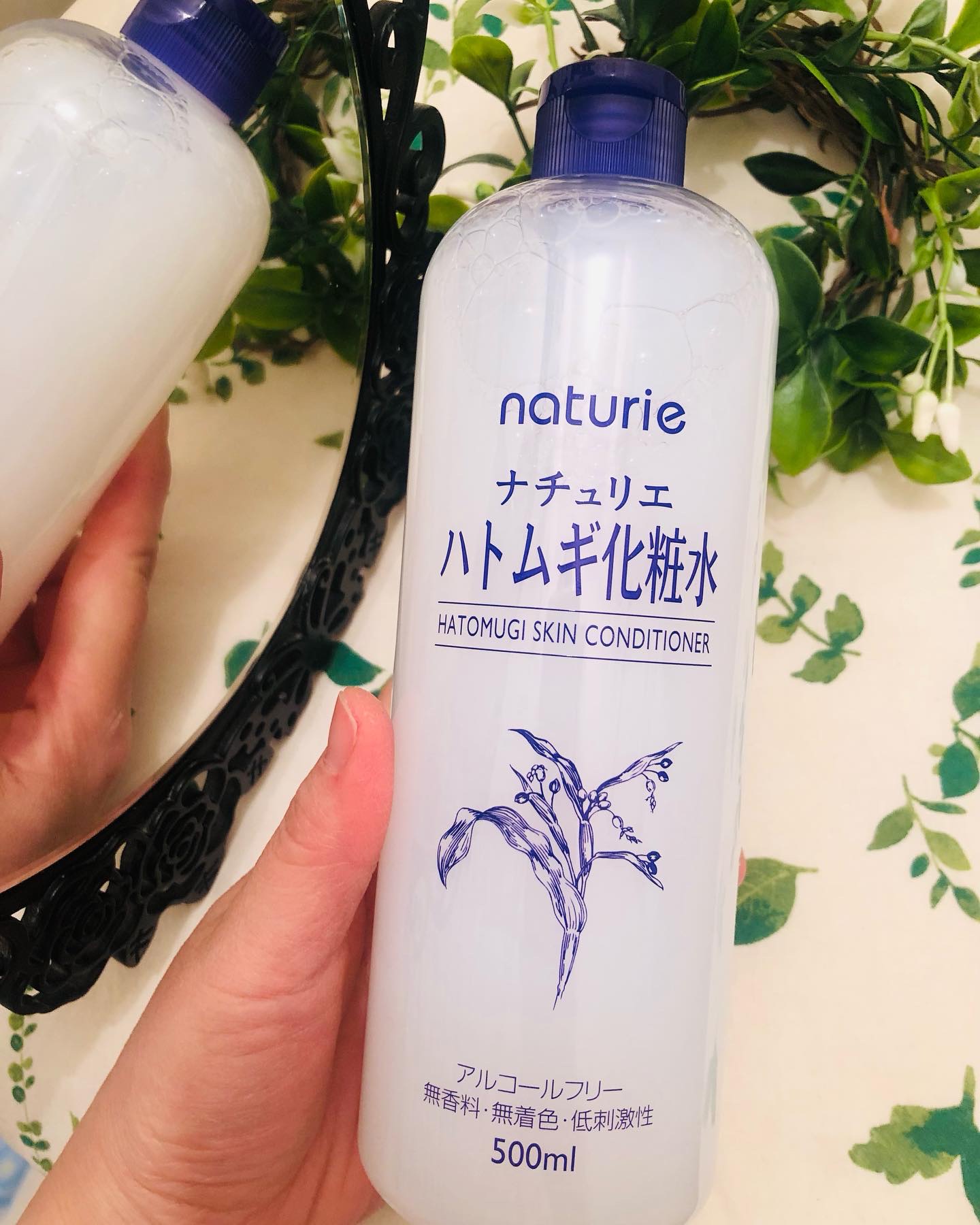 ハトムギ化粧水(ナチュリエ スキンコンディショナー R )/ナチュリエ/化粧水を使ったクチコミ（1枚目）