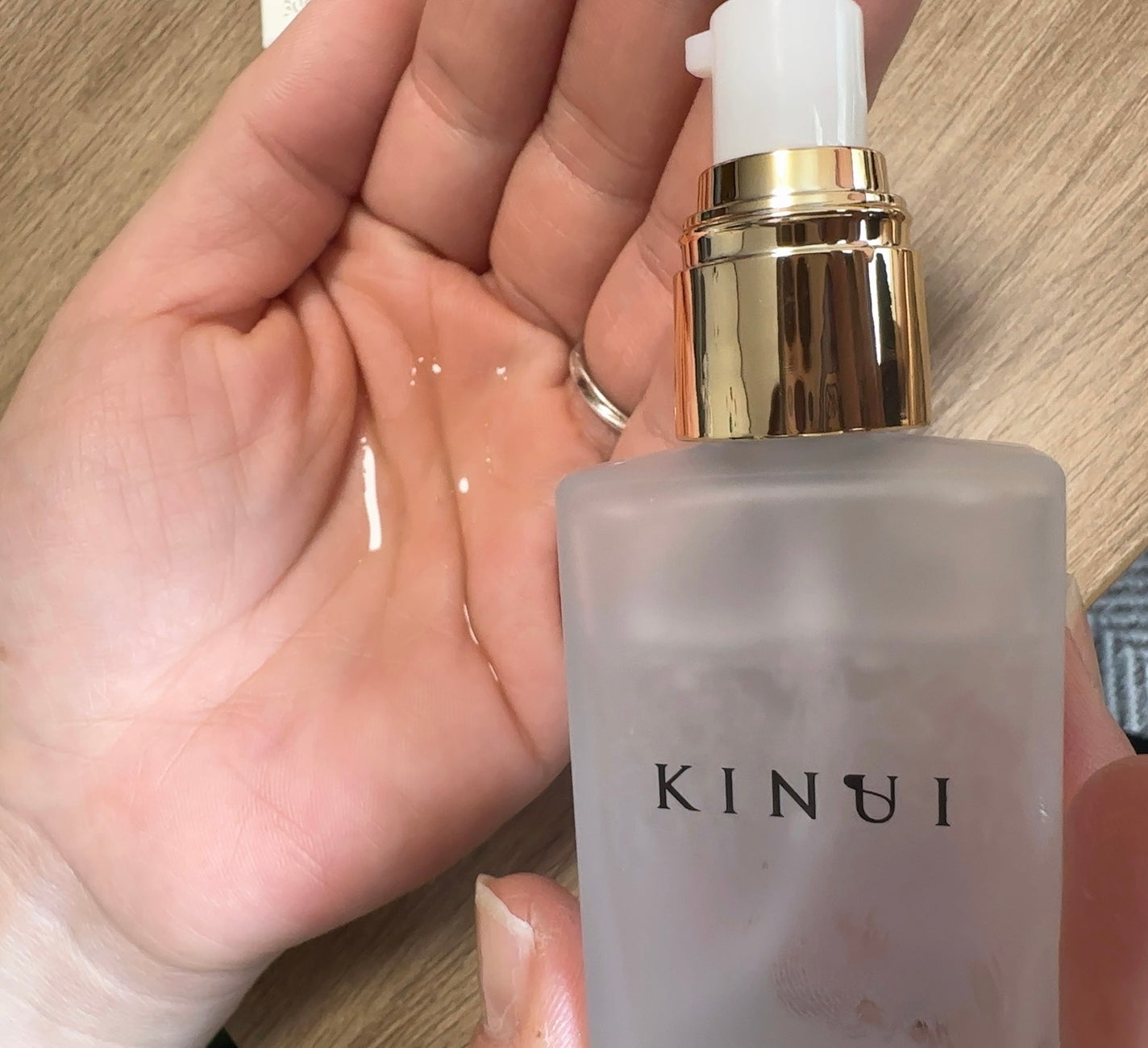 KINUI タマヌピュアオイルセラム/KINUI/美容液を使ったクチコミ(2枚目)