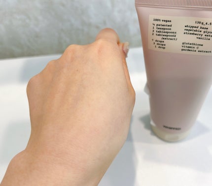 タルバヴィーガンパッククレンザーチューブ/WHIPPED/洗顔フォームを使ったクチコミ(8枚目)