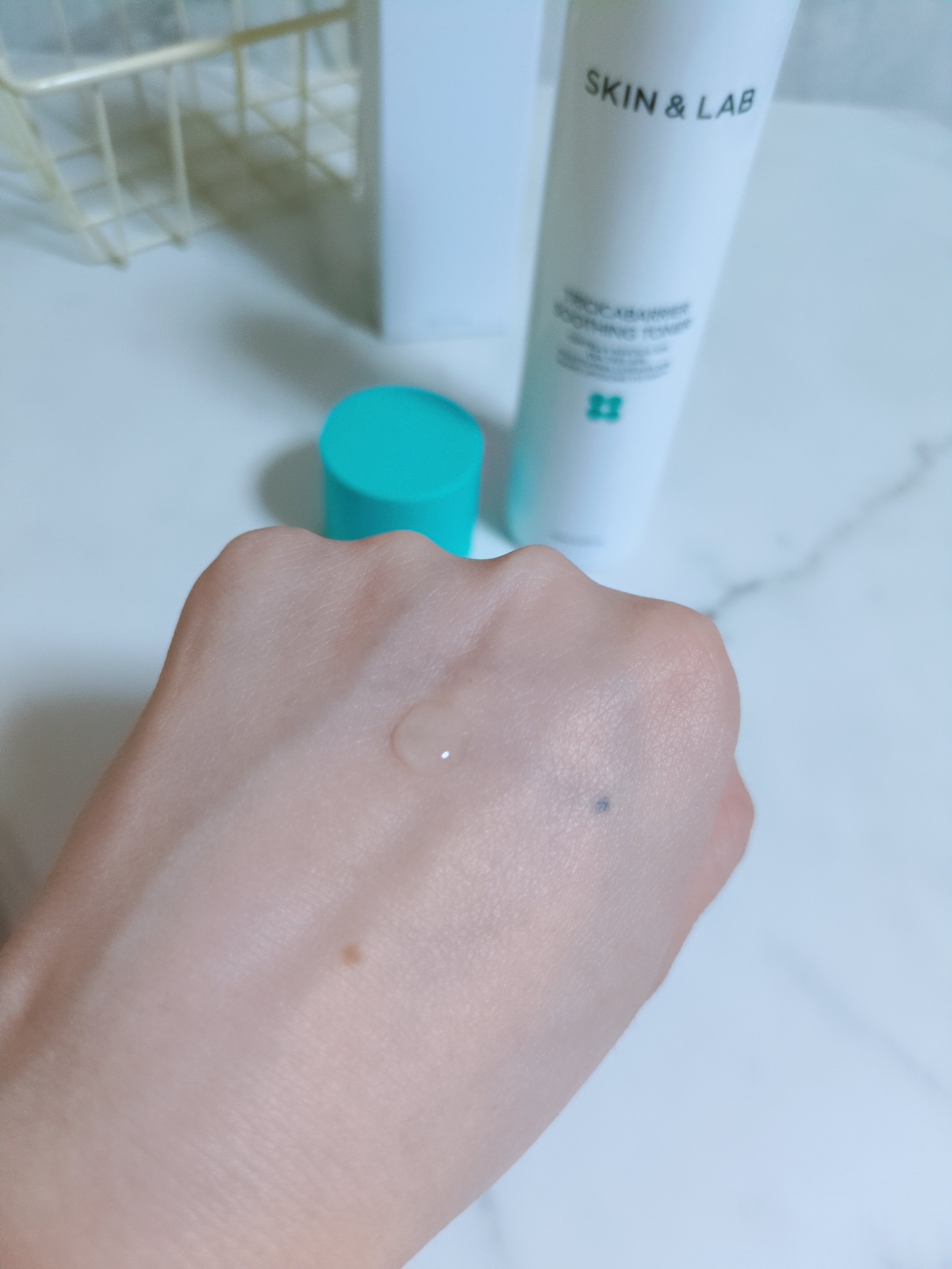 トリシカバリアスージングトナー/SKIN&LAB/化粧水を使ったクチコミ（3枚目）