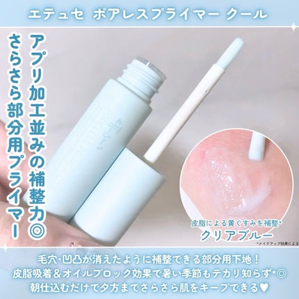 エテュセ ポアレスプライマー クール/ettusais/化粧下地を使ったクチコミ(3枚目)