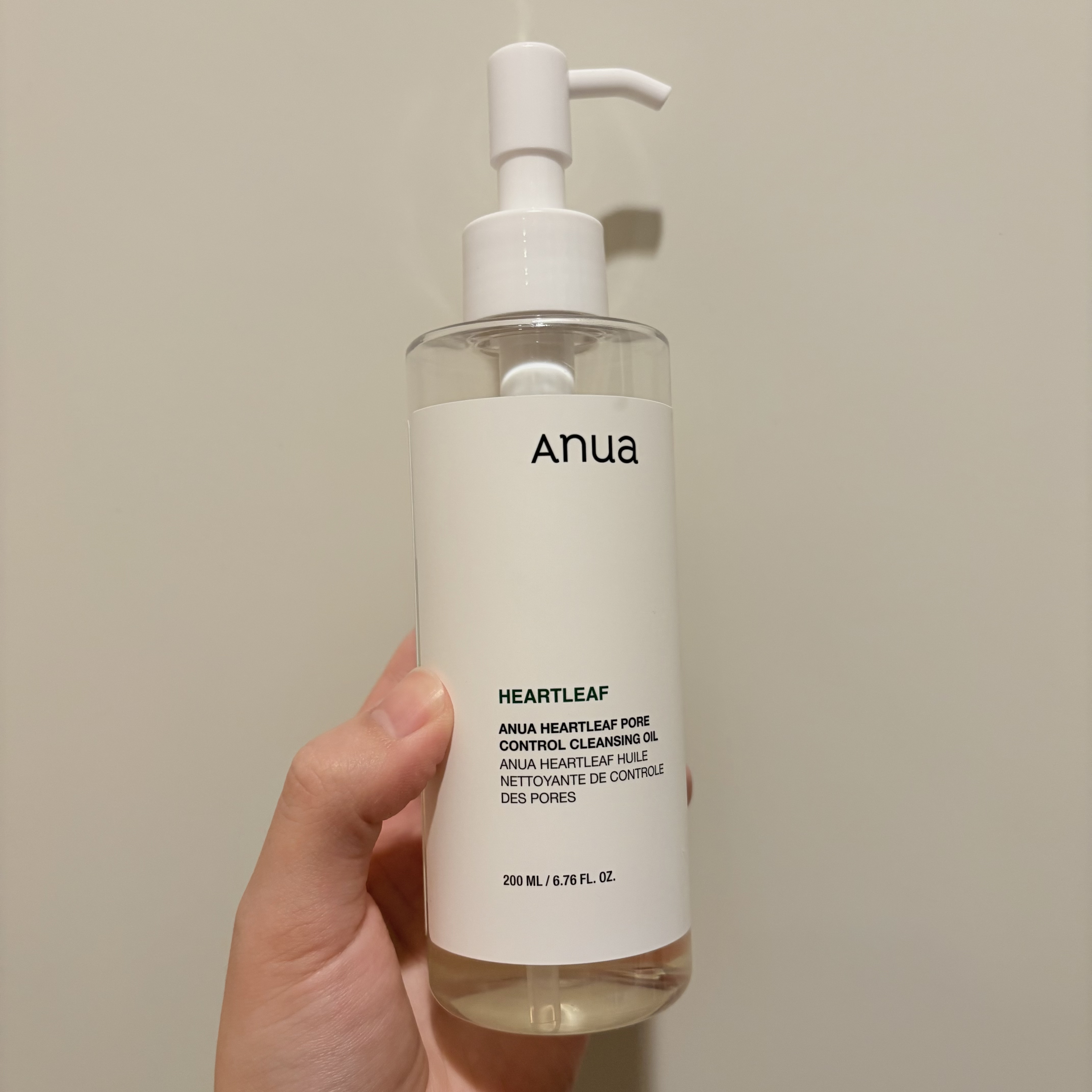 ドクダミ ポアコントロールクレンジングオイル/Anua/オイルクレンジングを使ったクチコミ（1枚目）