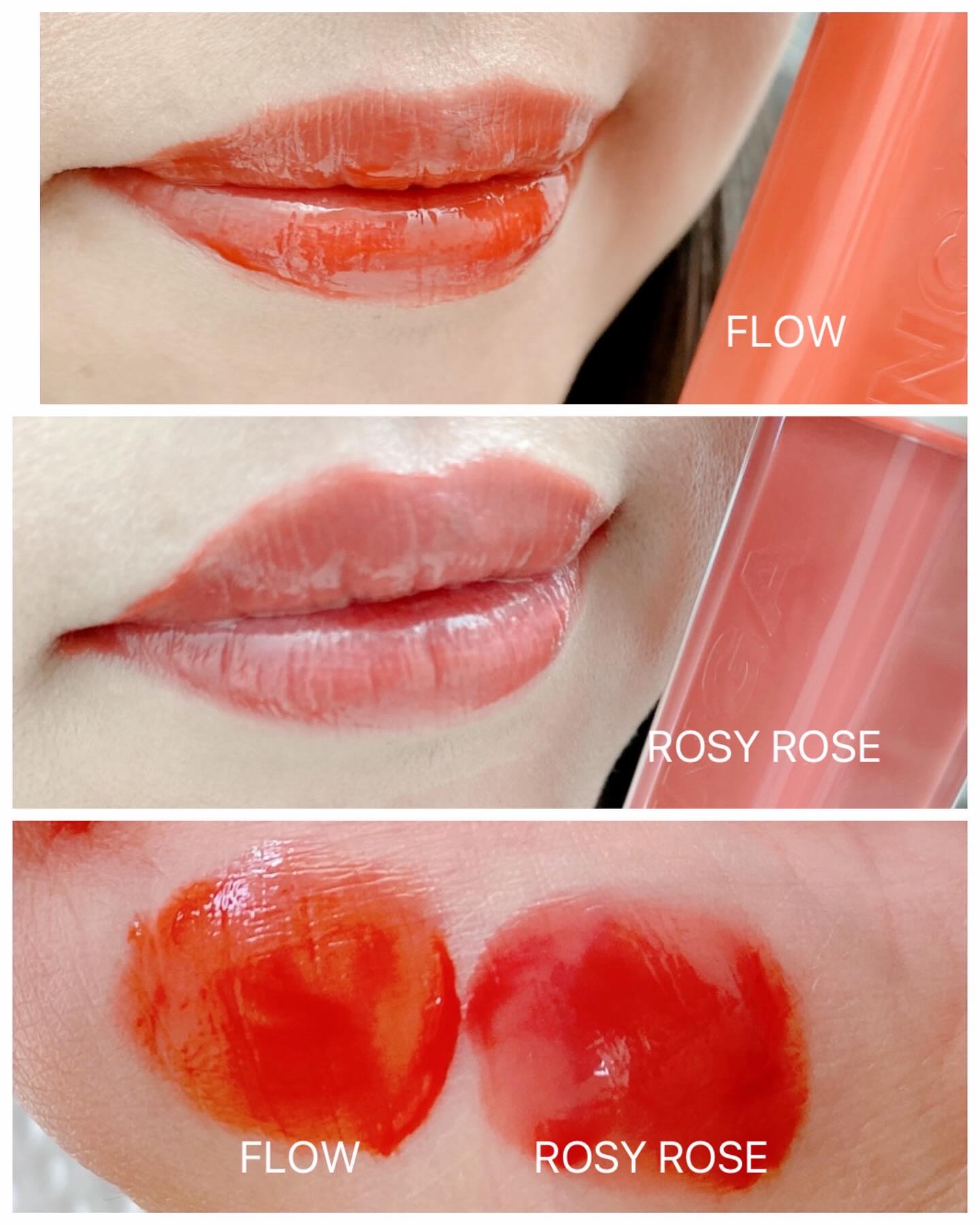 ウォーターグローリップティント/INGA/リップティントを使ったクチコミ（3枚目）