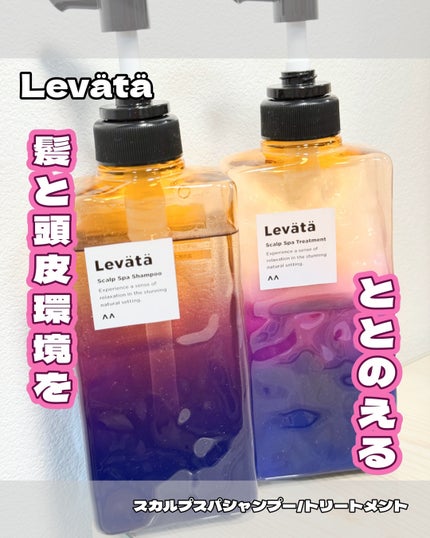 レバタ スカルプスパ シャンプー/トリートメント/Levätä/市販シャンプーを使ったクチコミ(1枚目)