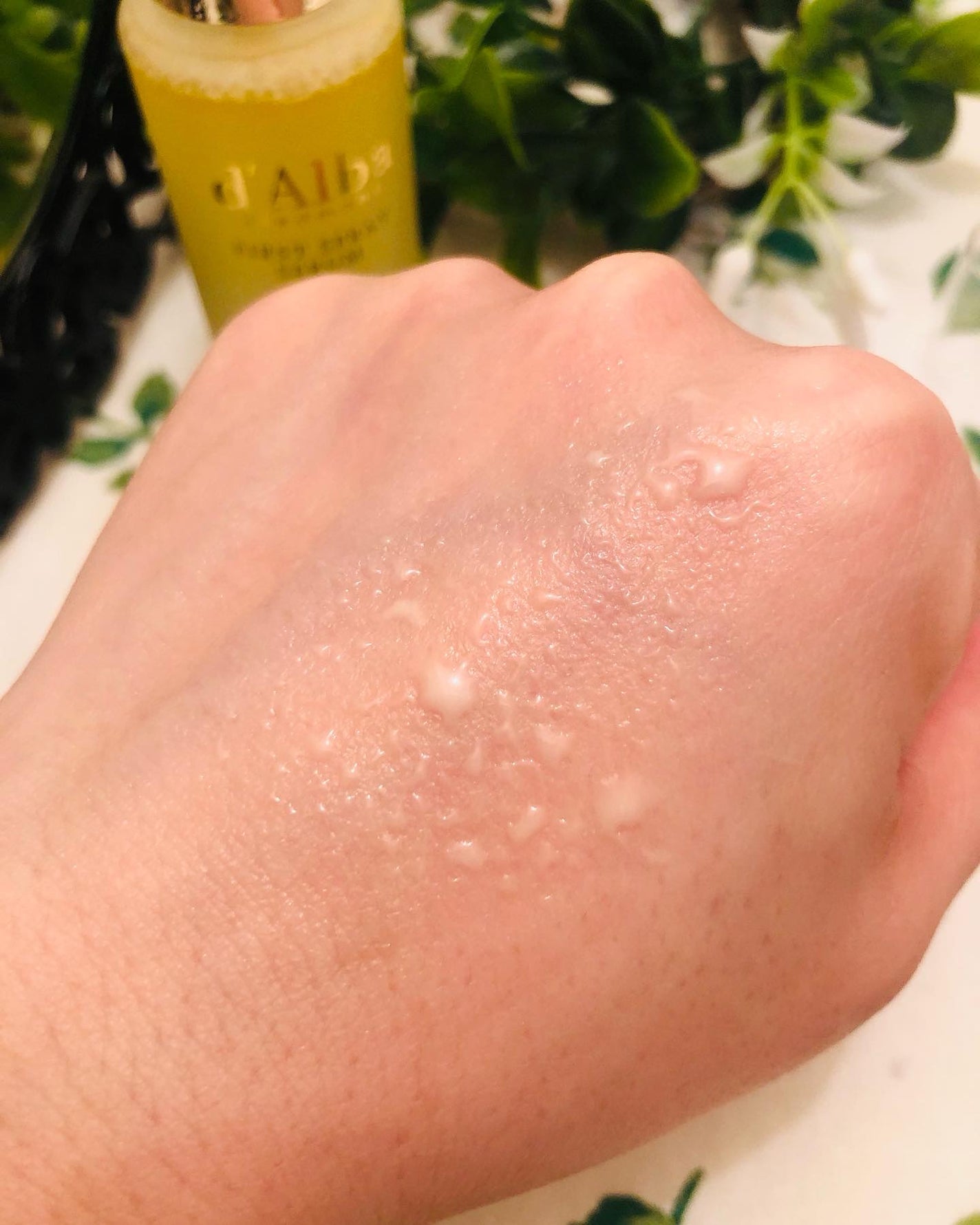 ダルバ ホワイトトリュフファーストスプレーセラム/ダルバ/ミスト状化粧水を使ったクチコミ(3枚目)