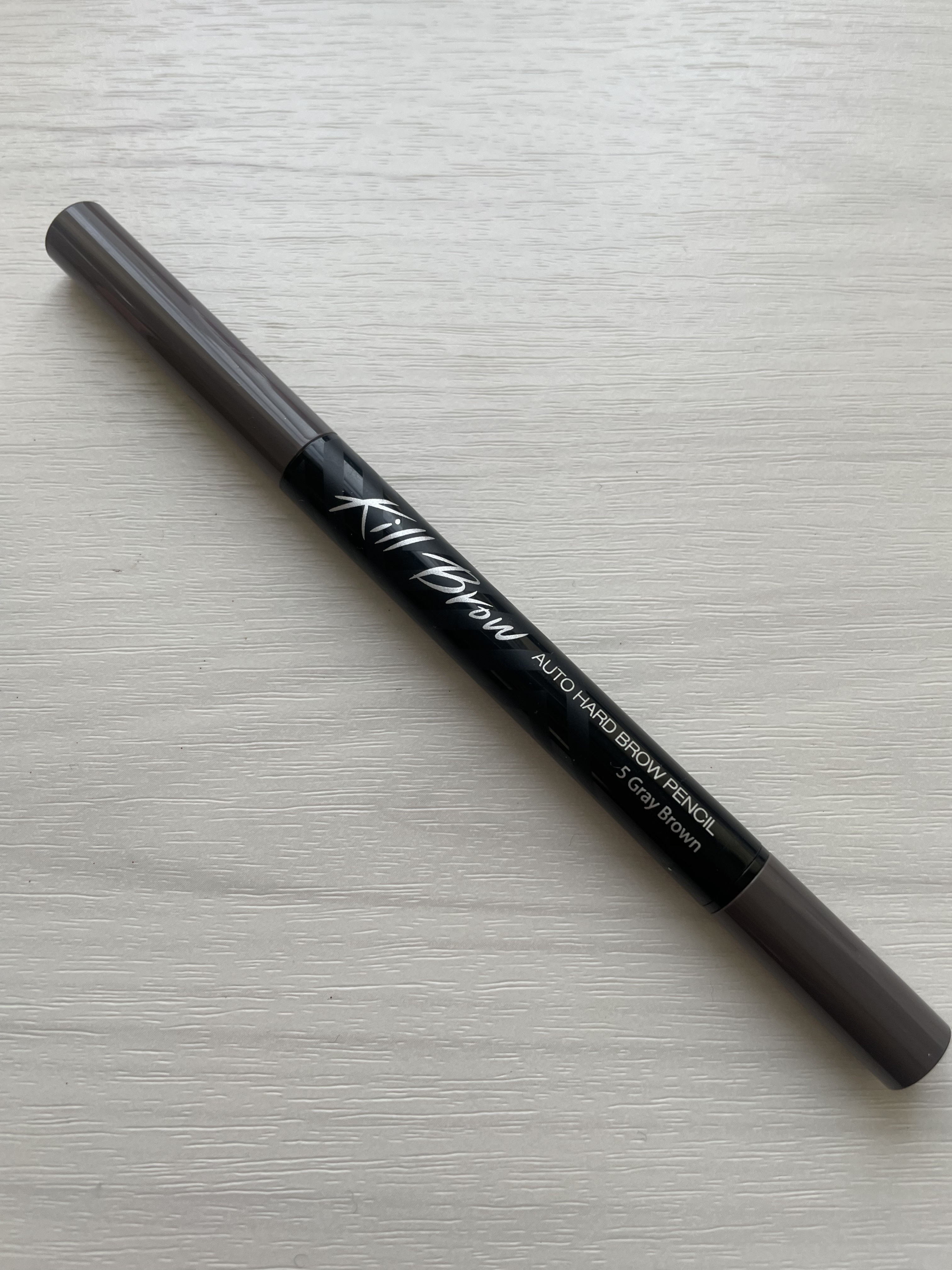 キル ブロウ オート ハード ブロウ ペンシル 05 GRAY BROWN/CLIO/アイブロウペンシルを使ったクチコミ（1枚目）