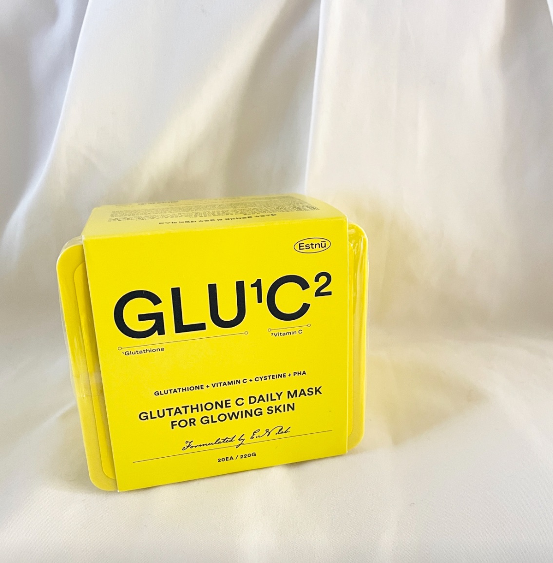 グルタチオンＣグローデイリーマスク/ESTHER FORMULA/シートマスク・パックを使ったクチコミ（1枚目）
