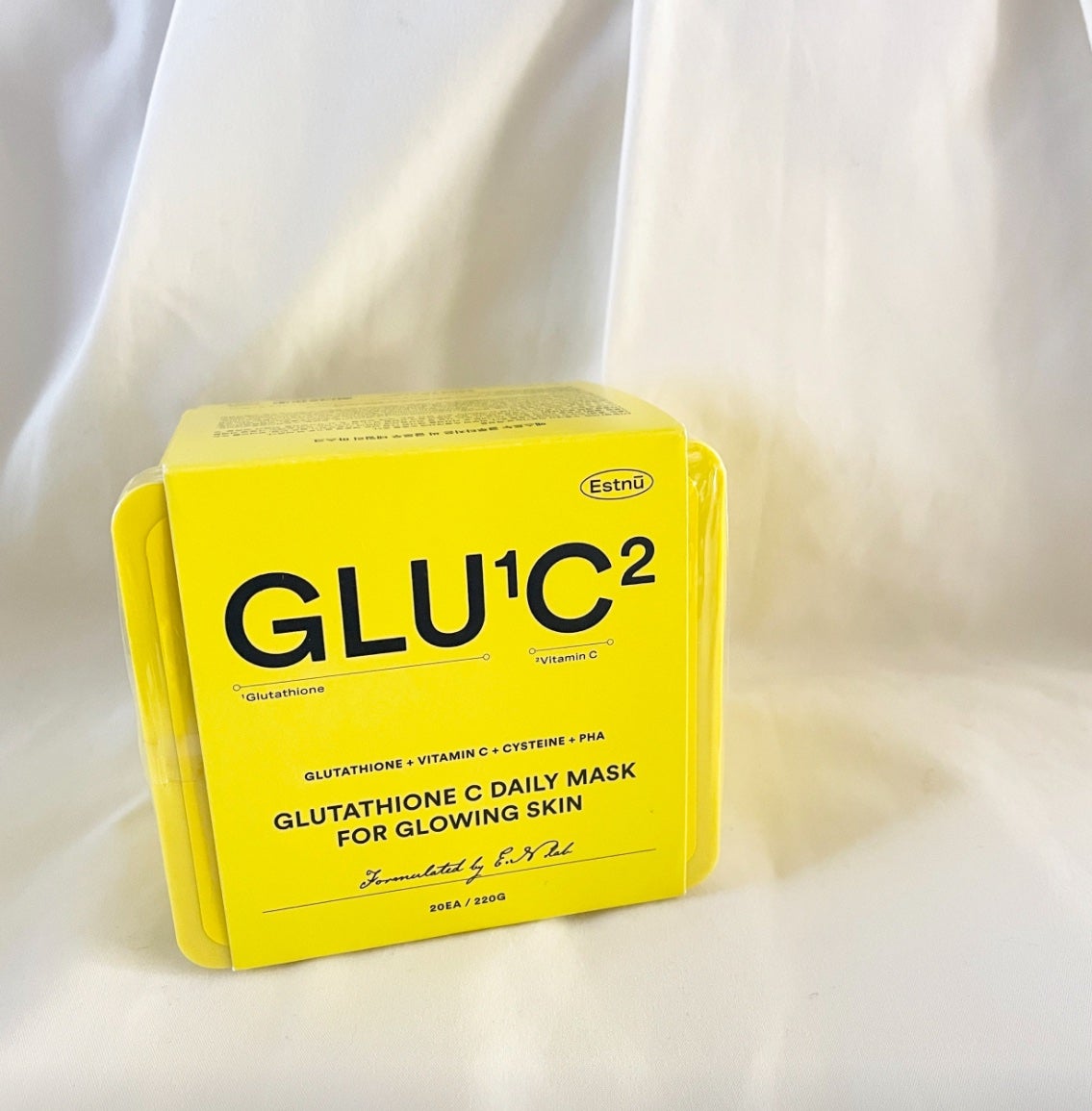 グルタチオンCグローデイリーマスク/ESTHER FORMULA/シートマスク・パックを使ったクチコミ(1枚目)