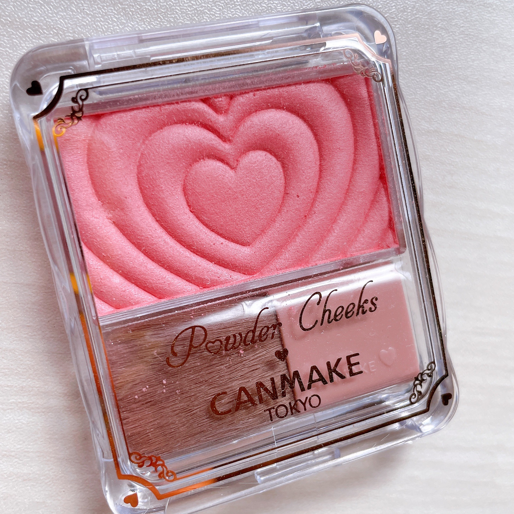 パウダーチークス/キャンメイク/パウダーチークを使ったクチコミ（2枚目）